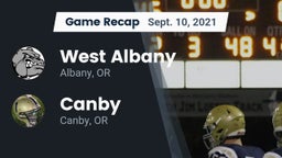 Recap: West Albany  vs. Canby  2021