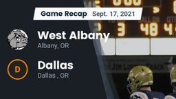 Recap: West Albany  vs. Dallas  2021