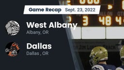 Recap: West Albany  vs. Dallas  2022