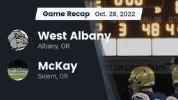 Recap: West Albany  vs. McKay  2022