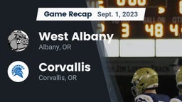Recap: West Albany  vs. Corvallis  2023