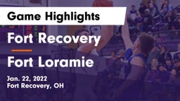Fort Recovery  vs Fort Loramie  Game Highlights - Jan. 22, 2022