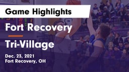 Fort Recovery  vs Tri-Village  Game Highlights - Dec. 23, 2021