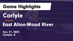 Carlyle  vs East Alton-Wood River  Game Highlights - Jan. 21, 2023