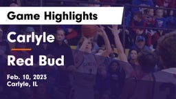 Carlyle  vs Red Bud  Game Highlights - Feb. 10, 2023