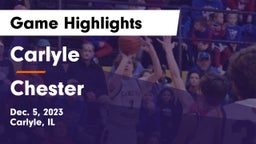 Carlyle  vs Chester  Game Highlights - Dec. 5, 2023