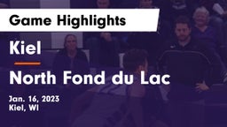 Kiel  vs North Fond du Lac  Game Highlights - Jan. 16, 2023