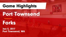 Port Townsend  vs Forks  Game Highlights - Jan 5, 2017