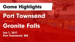 Port Townsend  vs Granite Falls  Game Highlights - Jan 7, 2017