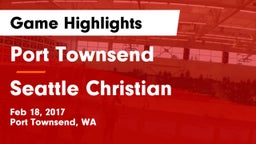Port Townsend  vs Seattle Christian Game Highlights - Feb 18, 2017