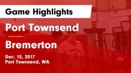 Port Townsend  vs Bremerton  Game Highlights - Dec. 15, 2017