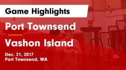 Port Townsend  vs Vashon Island  Game Highlights - Dec. 21, 2017