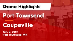 Port Townsend  vs Coupeville  Game Highlights - Jan. 9, 2018