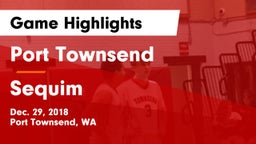 Port Townsend  vs Sequim  Game Highlights - Dec. 29, 2018