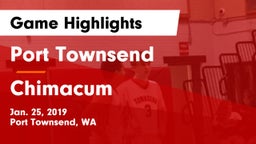 Port Townsend  vs Chimacum  Game Highlights - Jan. 25, 2019