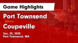 Port Townsend  vs Coupeville  Game Highlights - Jan. 25, 2020