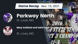 Recap: Parkway North  vs. Mary Institute and Saint Louis Country Day School 2021