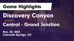 Discovery Canyon  vs Central - Grand Junction  Game Highlights - Nov. 30, 2023