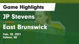 JP Stevens  vs East Brunswick  Game Highlights - Feb. 20, 2021