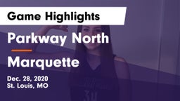 Parkway North  vs Marquette  Game Highlights - Dec. 28, 2020