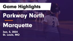 Parkway North  vs Marquette  Game Highlights - Jan. 5, 2024