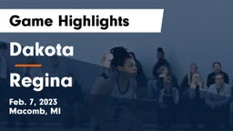 Dakota  vs Regina  Game Highlights - Feb. 7, 2023