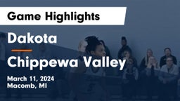 Dakota  vs Chippewa Valley  Game Highlights - March 11, 2024