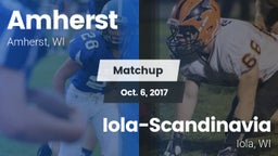 Matchup: Amherst  vs. Iola-Scandinavia  2017
