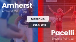 Matchup: Amherst  vs. Pacelli  2018