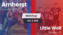 Matchup: Amherst  vs. Little Wolf  2019