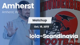 Matchup: Amherst  vs. Iola-Scandinavia  2019