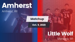 Matchup: Amherst  vs. Little Wolf  2020