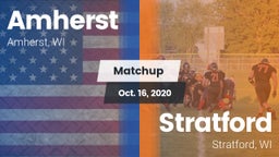 Matchup: Amherst  vs. Stratford  2020