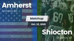 Matchup: Amherst  vs. Shiocton  2020