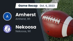 Recap: Amherst  vs. Nekoosa  2023