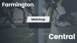 Matchup: Farmington High vs. Central  2016
