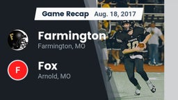 Recap: Farmington  vs. Fox  2017