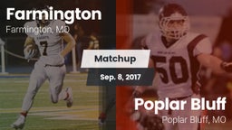 Matchup: Farmington High vs. Poplar Bluff  2017