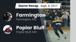 Recap: Farmington  vs. Poplar Bluff  2017
