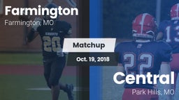 Matchup: Farmington High vs. Central  2018