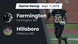 Recap: Farmington  vs. Hillsboro  2018