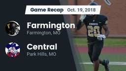 Recap: Farmington  vs. Central  2018