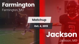 Matchup: Farmington High vs. Jackson  2019