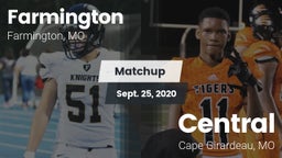 Matchup: Farmington High vs. Central  2020