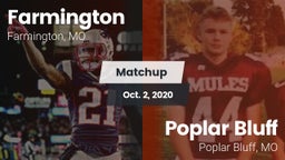 Matchup: Farmington High vs. Poplar Bluff  2020