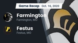 Recap: Farmington  vs. Festus  2020