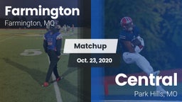 Matchup: Farmington High vs. Central  2020
