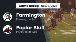 Recap: Farmington  vs. Poplar Bluff  2023