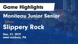Moniteau Junior Senior  vs Slippery Rock  Game Highlights - Dec. 21, 2019