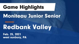 Moniteau Junior Senior  vs Redbank Valley  Game Highlights - Feb. 25, 2021
